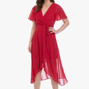 New Vince Cumuto High-low fushia dress